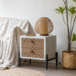 طاولة درج مزدوج